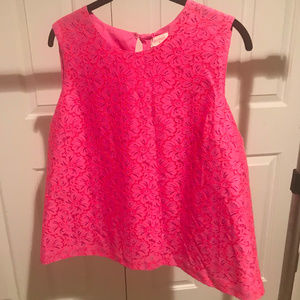 Gorman Pink Floral Sleeveless Top in Women